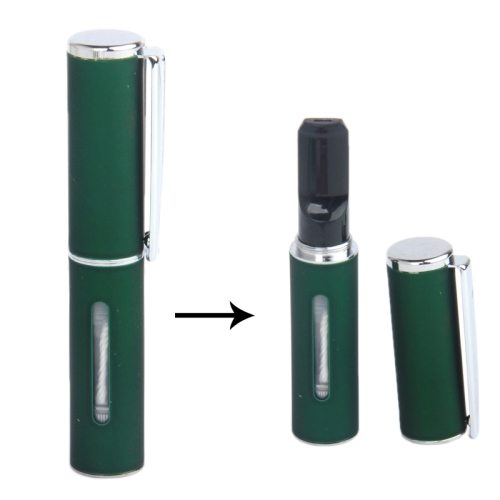 Ego-W 2.2ML Oiling Type Pen Hanging E-Cigarette Atomizer (Deep Green) - Click Image to Close